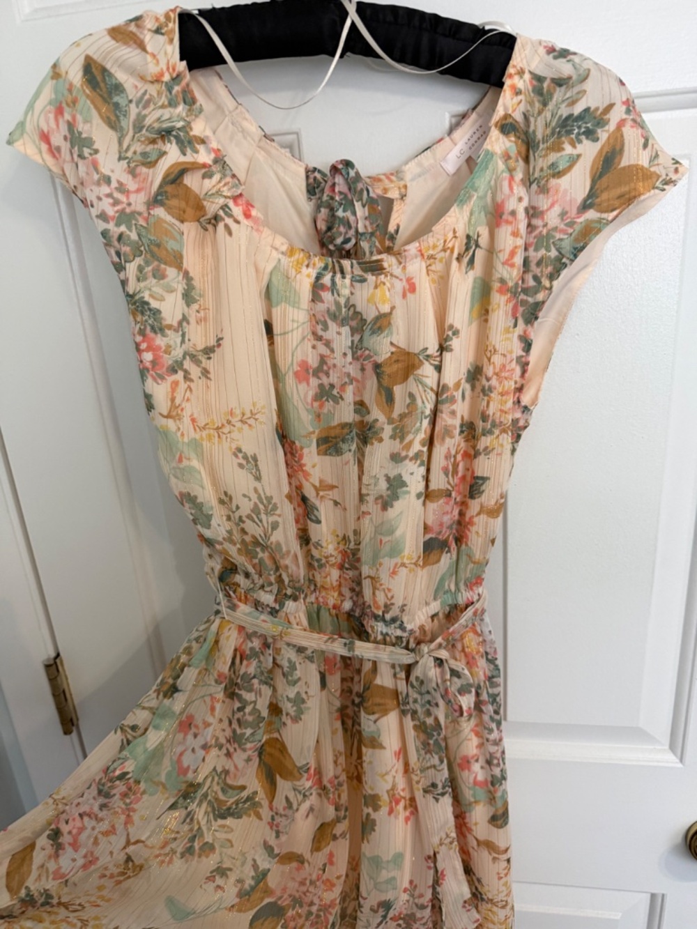 Lauren Conrad Chiffon Dress - Size Medium - Picture 8 of 10